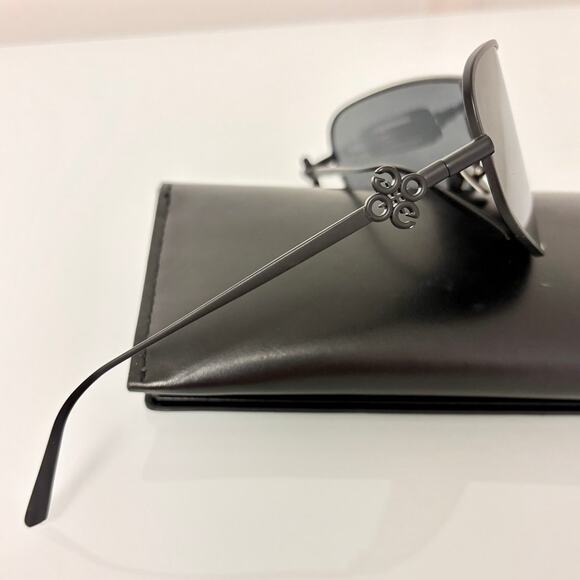 Quay x Guizio Balance Matte Black Smoke Lens Shield Frame Sunglasses - Picture 6 of 8